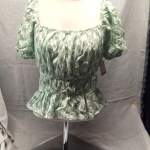 Green Women's Top
